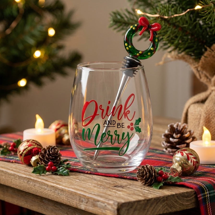 VASO DE NAVIDAD ENCANTADOR
