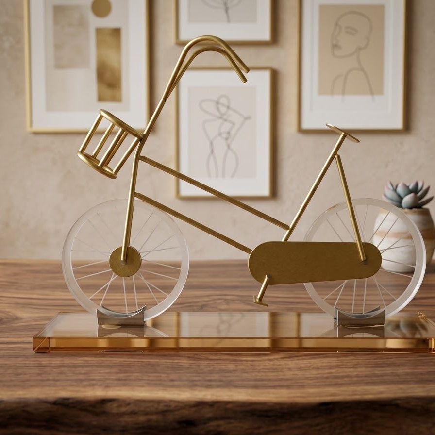 FIGURA DECORATIVA DE BICICLETA