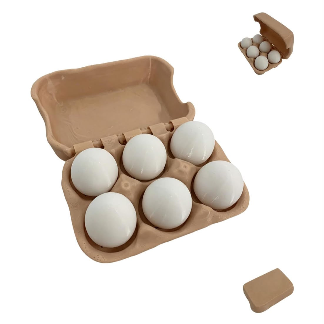 TECLADO DE CAJA DE HUEVOS