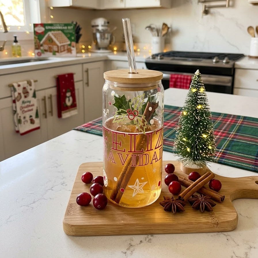 VASO DE NAVIDAD