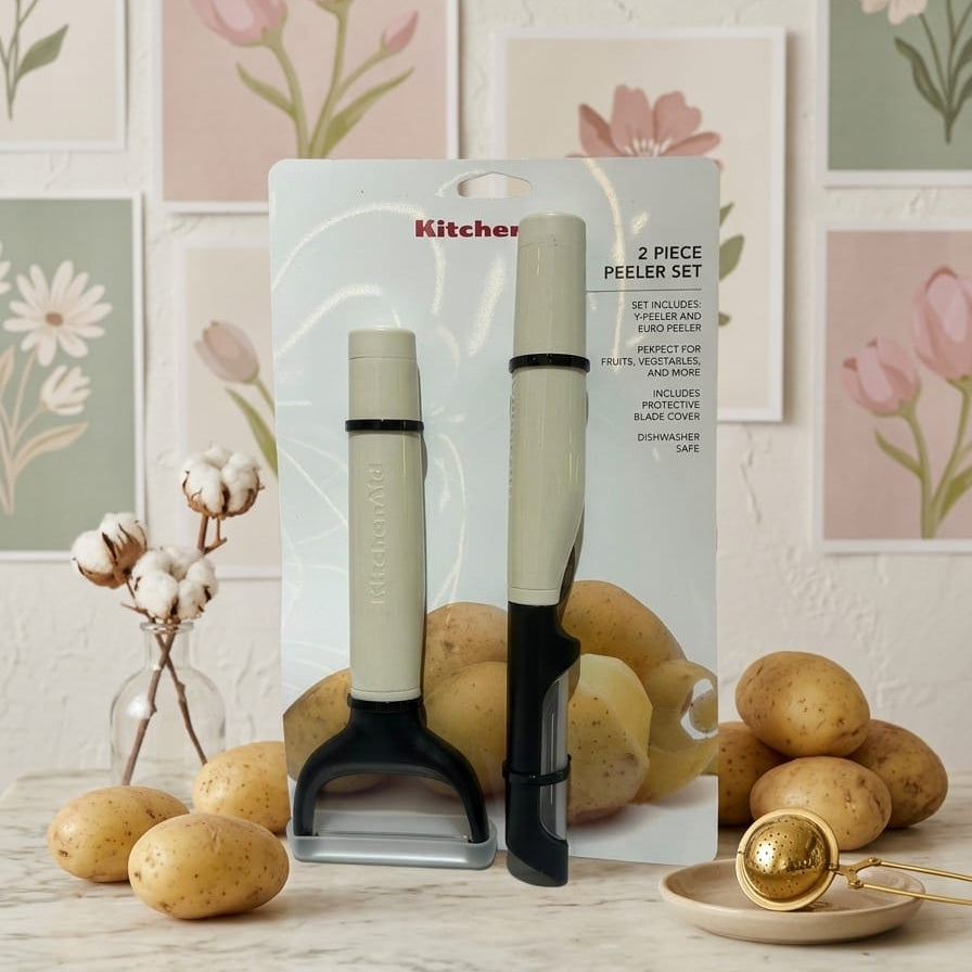 SET DE 2 PELADORES DE COCINA KITCHENAID