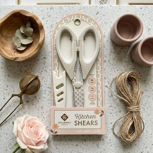 TIJERA PARA COCINA CON ESTUCHE