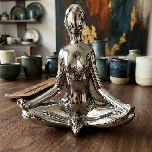 CEREMICA DE PLATA YOGA
