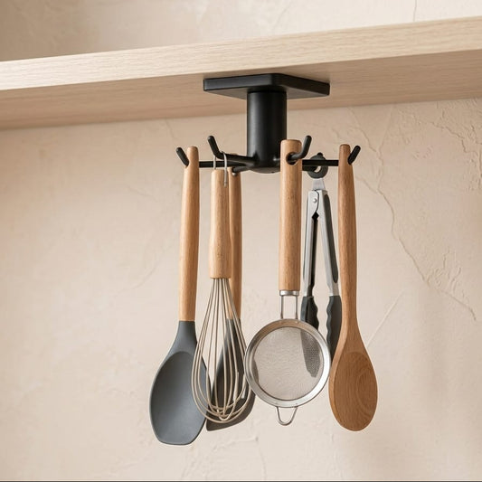 ORGANIZADOR GIRATORIO 360° PARA COCINA PARA GUINDAR CUCHARAS